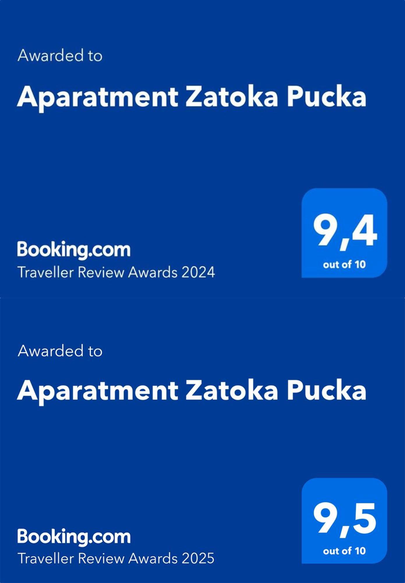 Aparatment Zatoka Pucka Extérieur photo